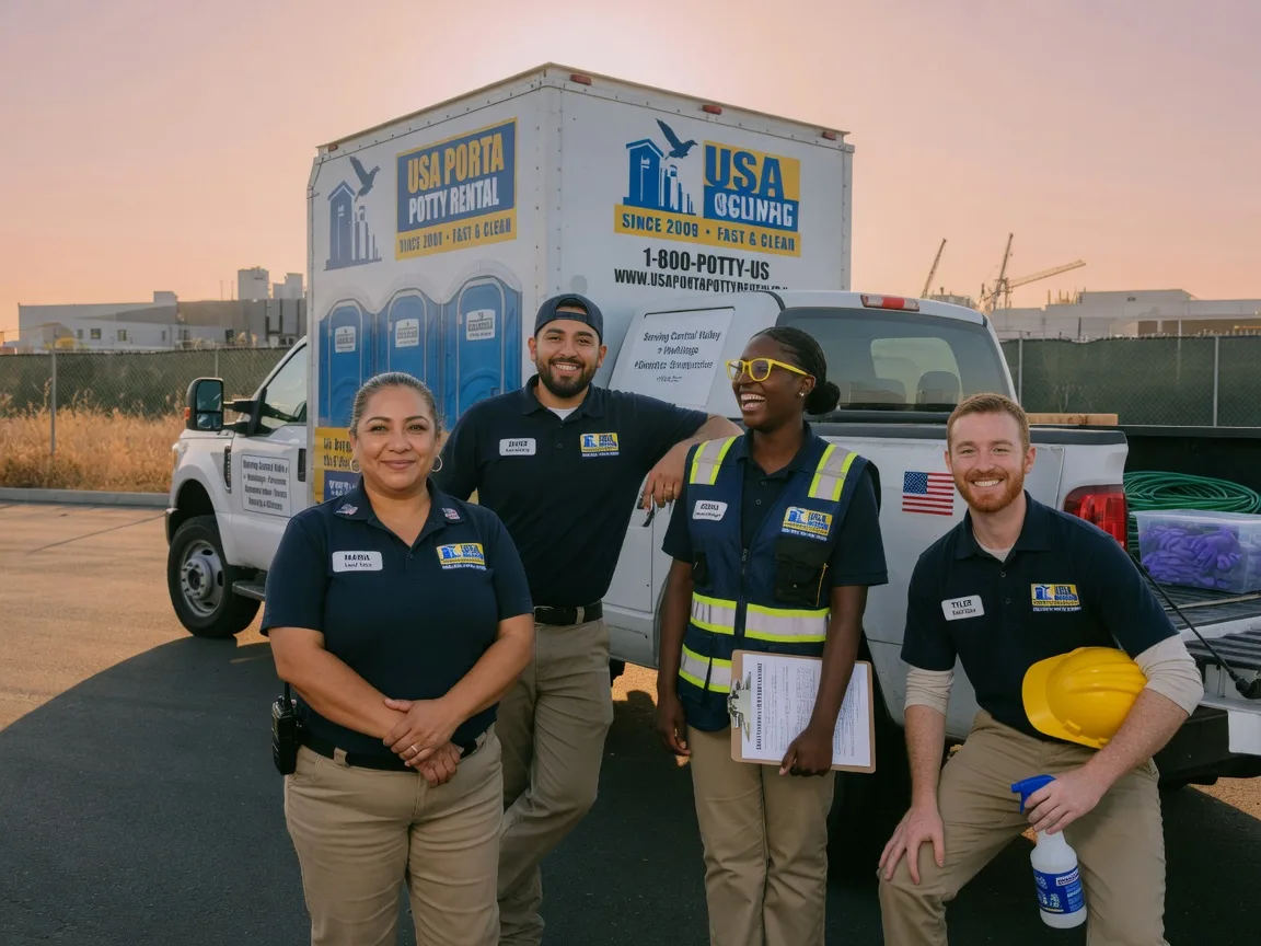 Portable Toilet Rental company in Monroe Center, IL