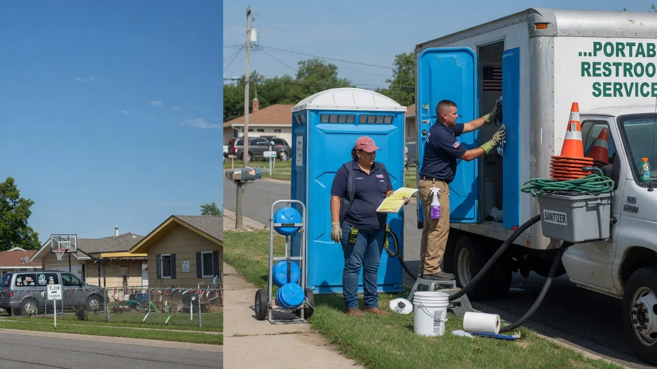 Portable Toilet Rental in Monroe Center, IL near me